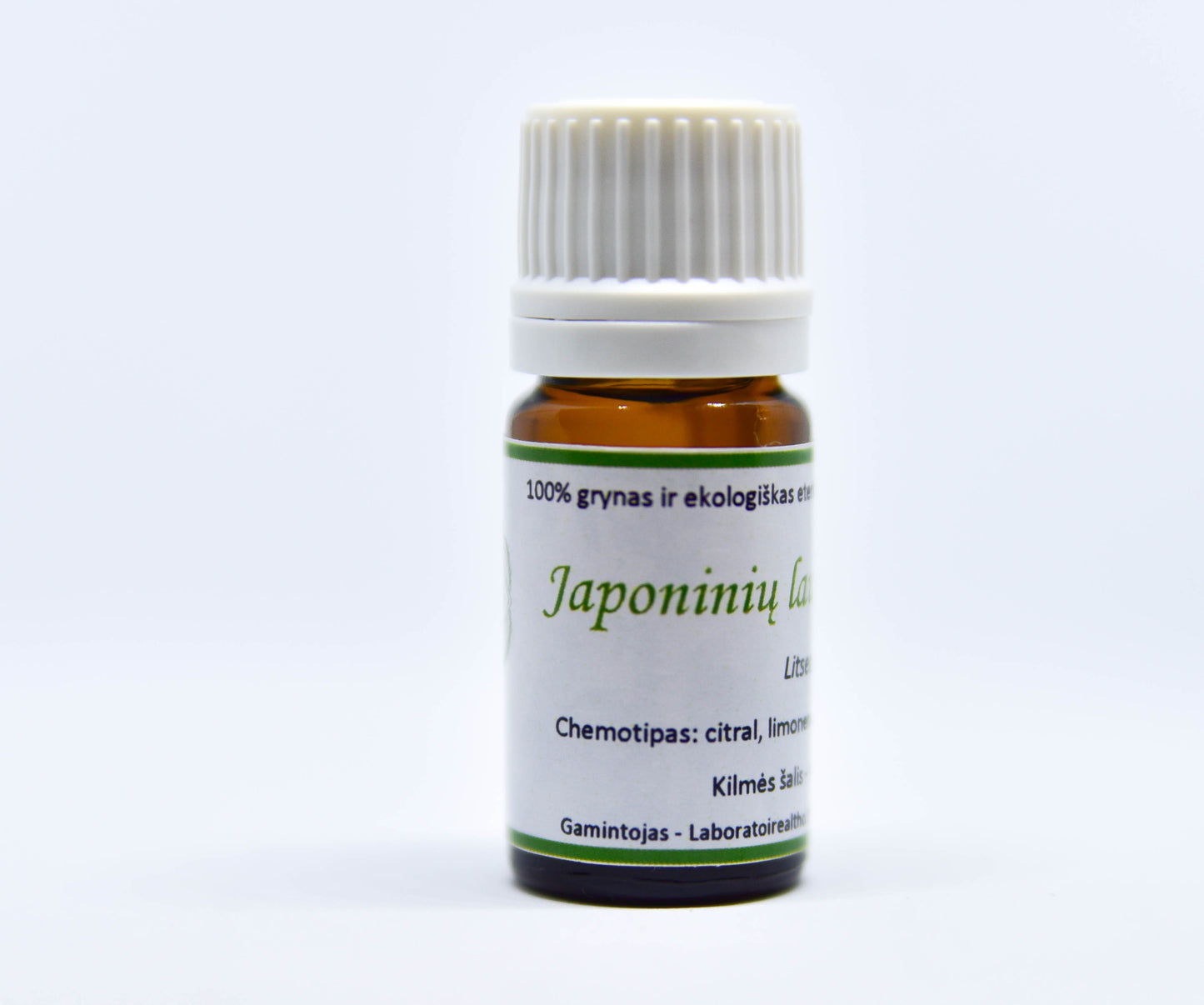 Japoninių laurenių eterinis aliejus (Litsea cubeba) 5 ml