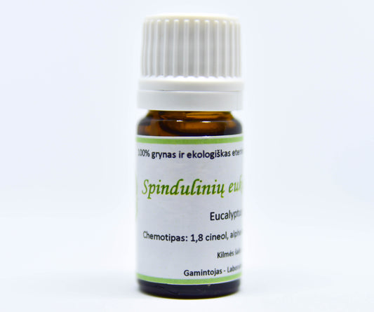 Eukaliptų spindulinių eterinis aliejus (Eucalyptus radiata) 5 ml