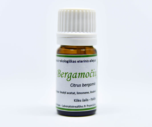 Bergamočių eterinis aliejus (Citrus bergamia) 5 ml