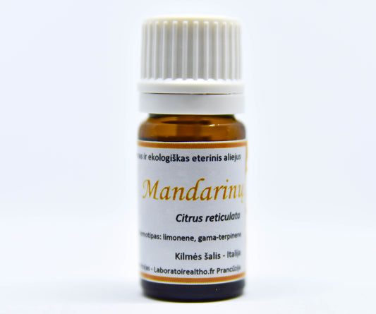 Mandarinų eterinis aliejus (Citrus reticulata) 5 ml