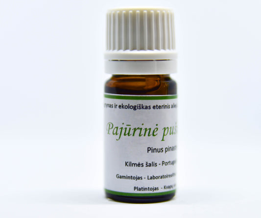 Pajūrinių pušų eterinis aliejus (Pinus pinaster) 5 ml