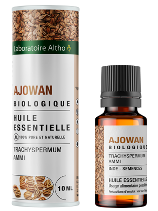 Tikrųjų šventkmynių eterinis aliejus (Trachyspermum ammi) 10 ml