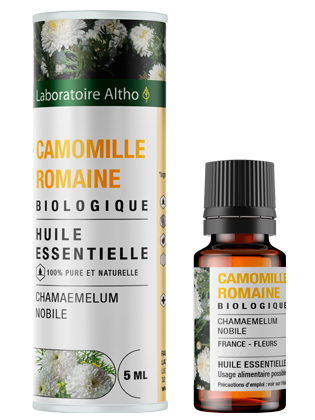Romaninių ramunėlių eterinis aliejus (Chamaemelum nobile) 5 ml