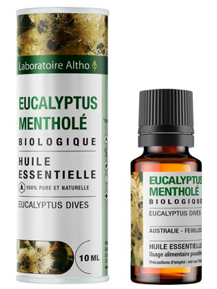 Eukaliptų mėtinių eterinis aliejus (Eucalyptus dives) 10 ml