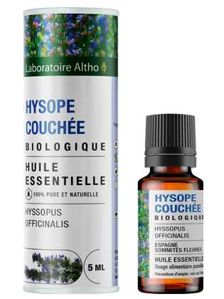 Vaistinių juozažolių / izopų eterinis aliejus (Hyssopus officinalis) 5 ml