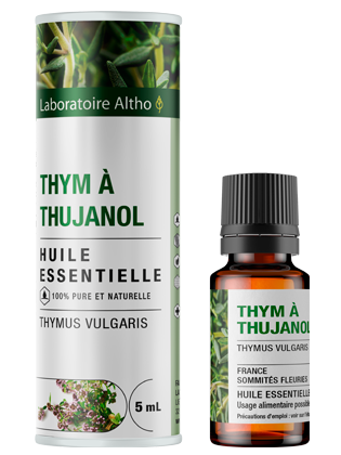 Čiobrelių tujanolio chemotipo eterinis aliejus (Thymus vulgaris ct thujanol) 5 ml