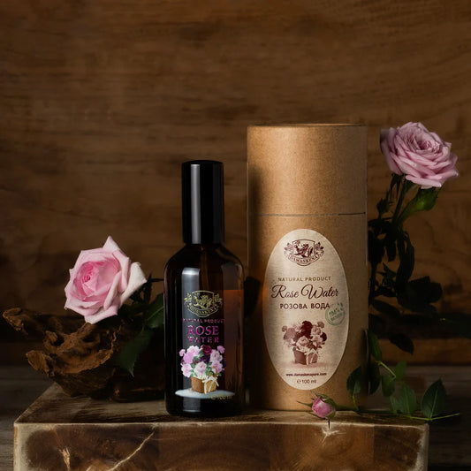Damasko rožių (Rosa damascena) hidrolatas 100 ml