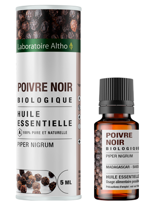 Juodųjų pipirų eterinis aliejus (Piper nigrum) 5 ml