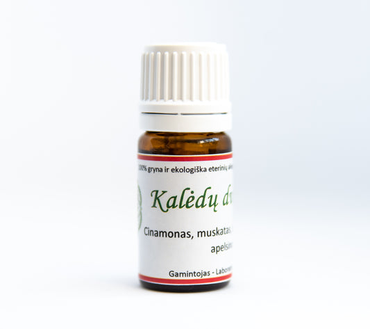 KALĖDŲ DVASIA eterinių aliejų mišinys 5 ml